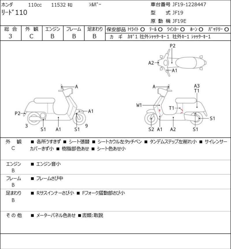Карта повреждений