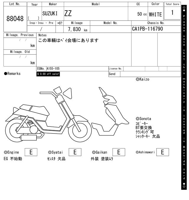 Карта повреждений