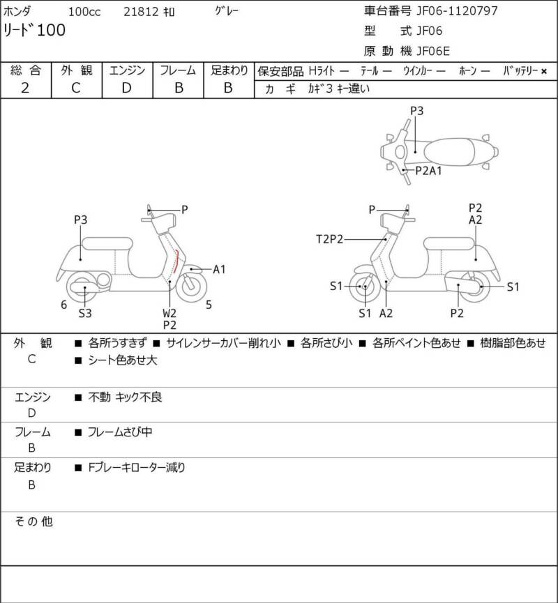 Карта повреждений