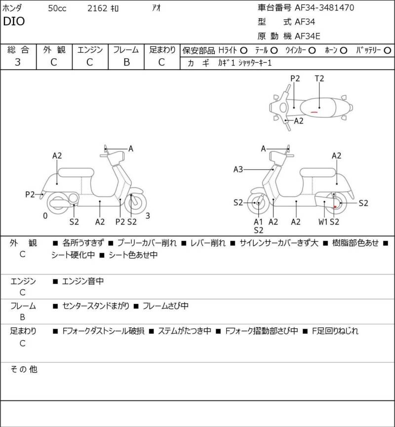 Карта повреждений