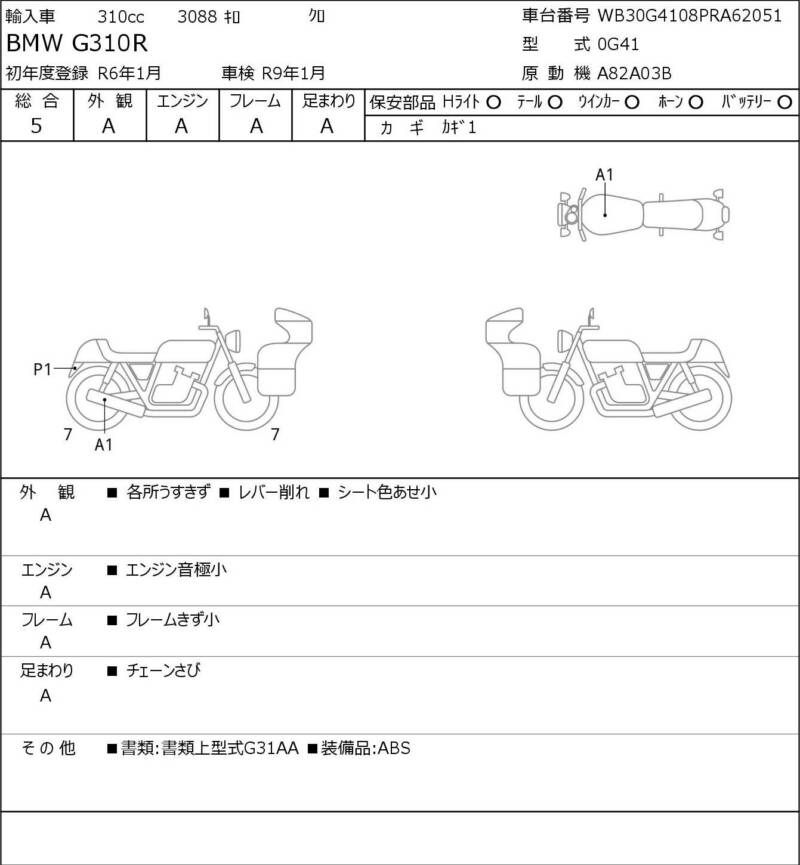 Карта повреждений