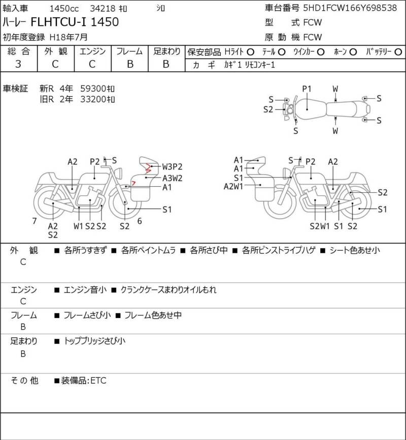 Карта повреждений