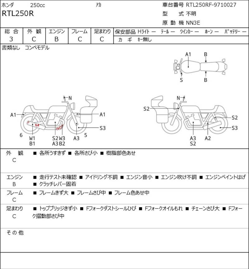 Карта повреждений