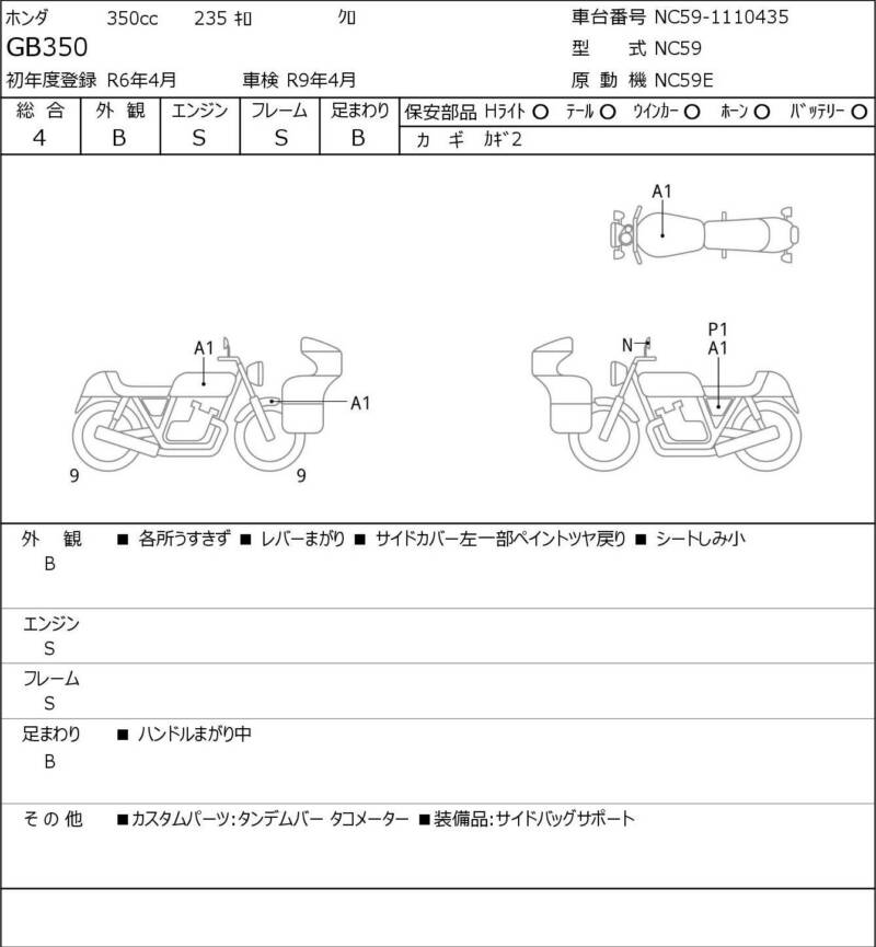 Карта повреждений