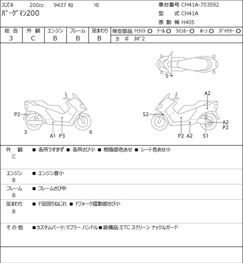 Карта повреждений