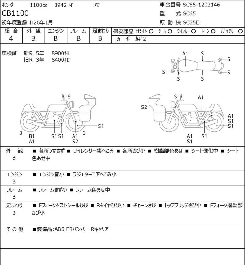 Карта повреждений