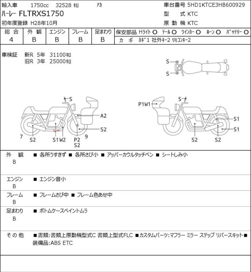 Карта повреждений