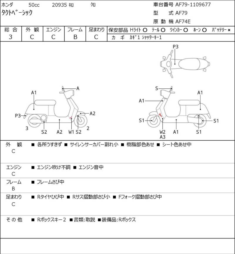 Карта повреждений