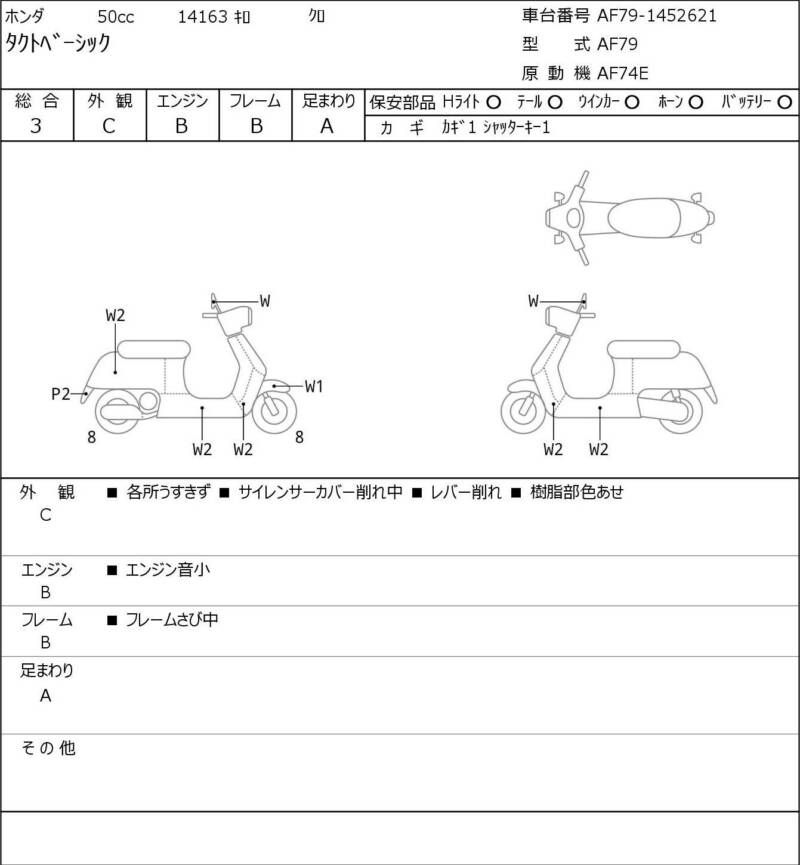 Карта повреждений