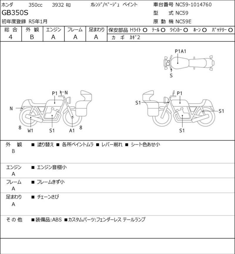Карта повреждений