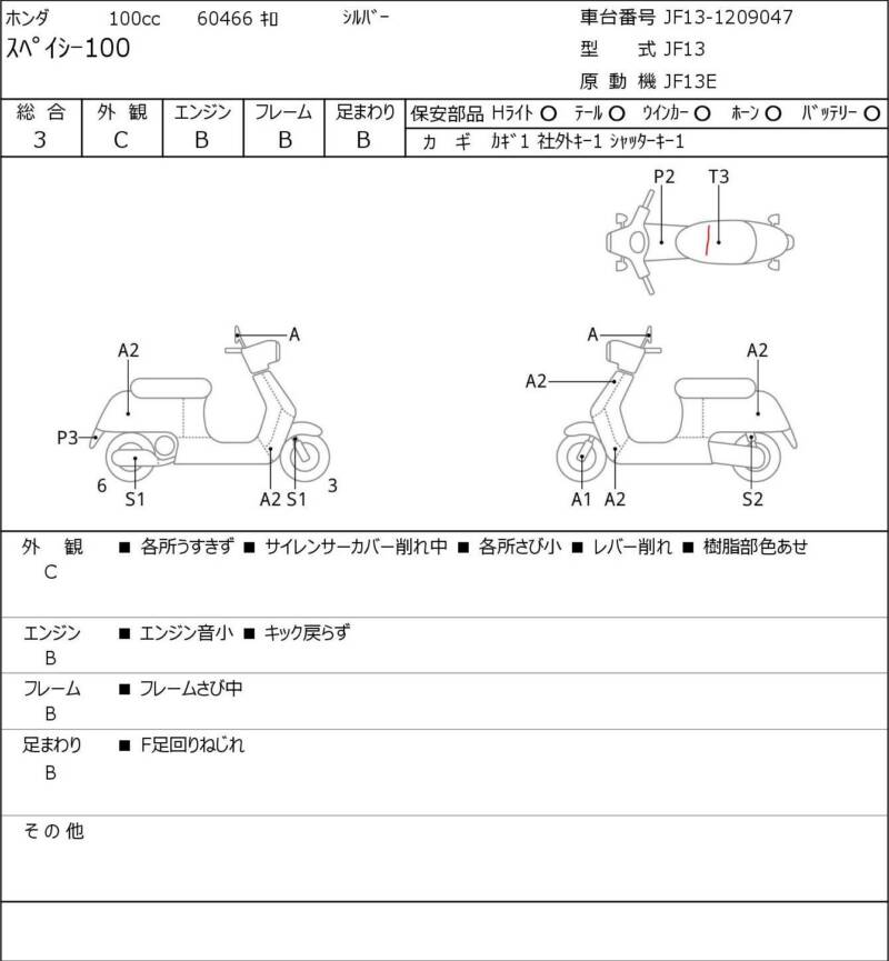 Карта повреждений