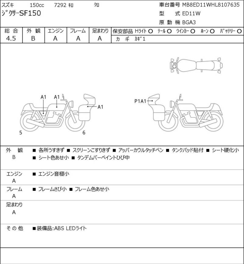 Карта повреждений