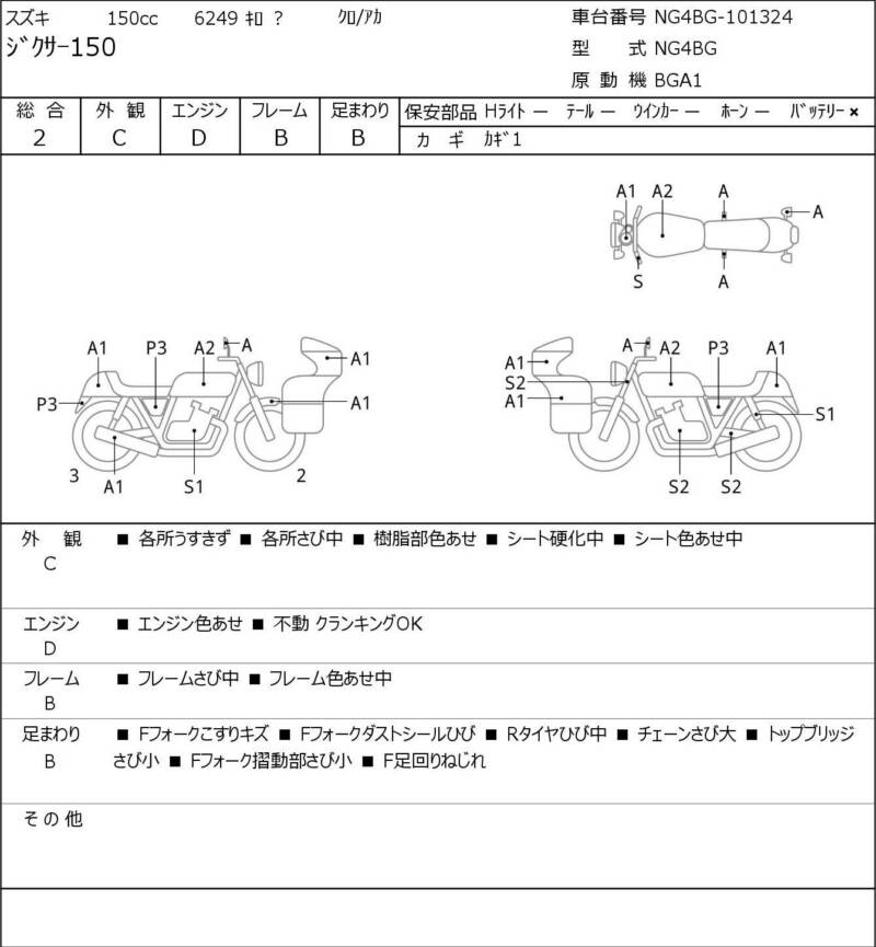 Карта повреждений