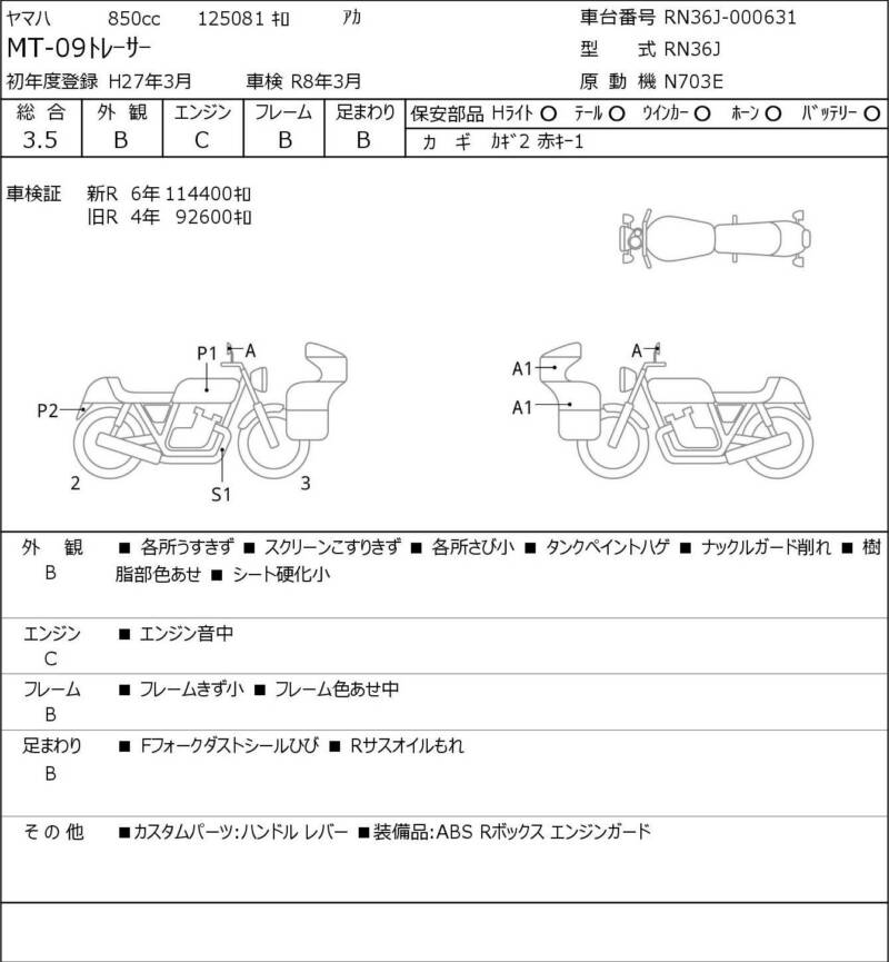 Карта повреждений