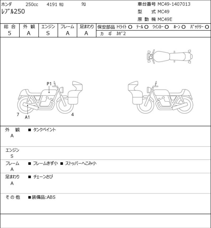 Карта повреждений