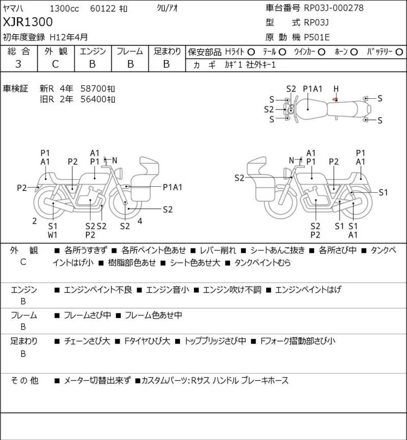 Карта повреждений