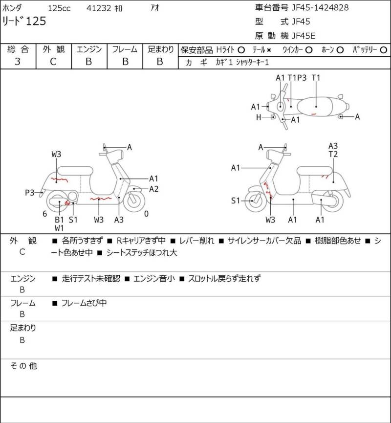 Карта повреждений