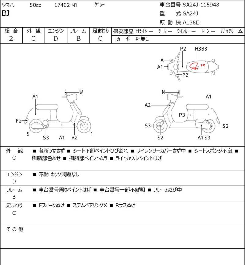 Карта повреждений