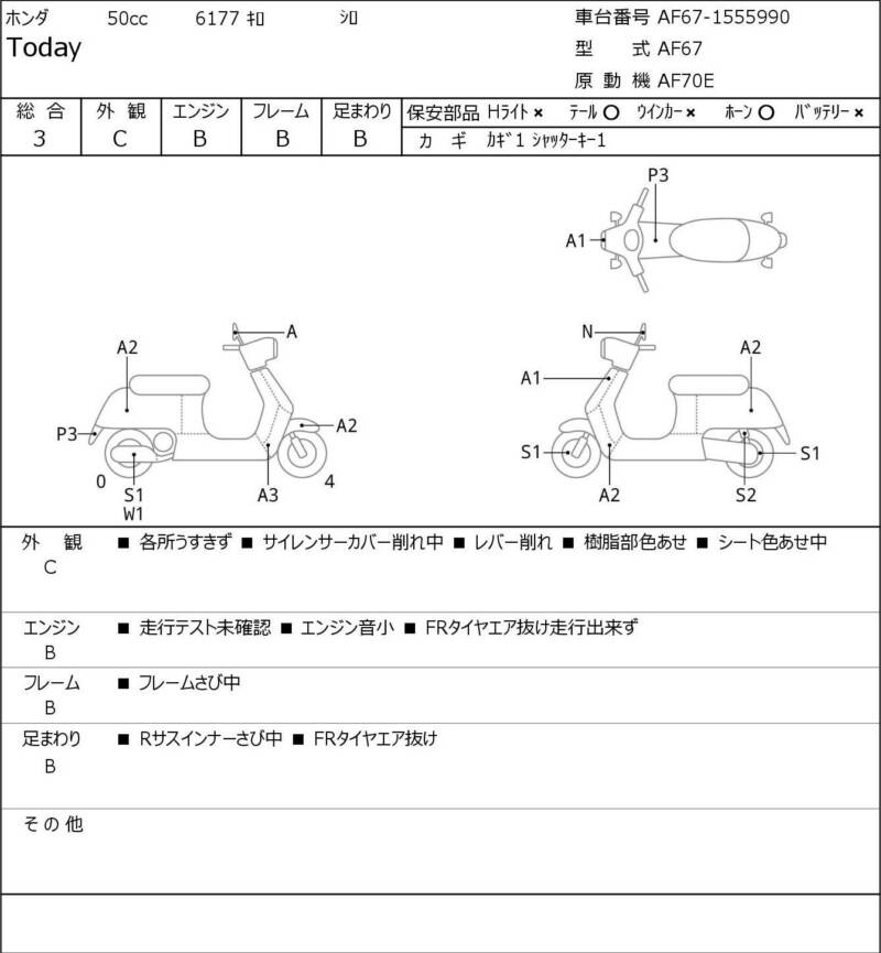 Карта повреждений
