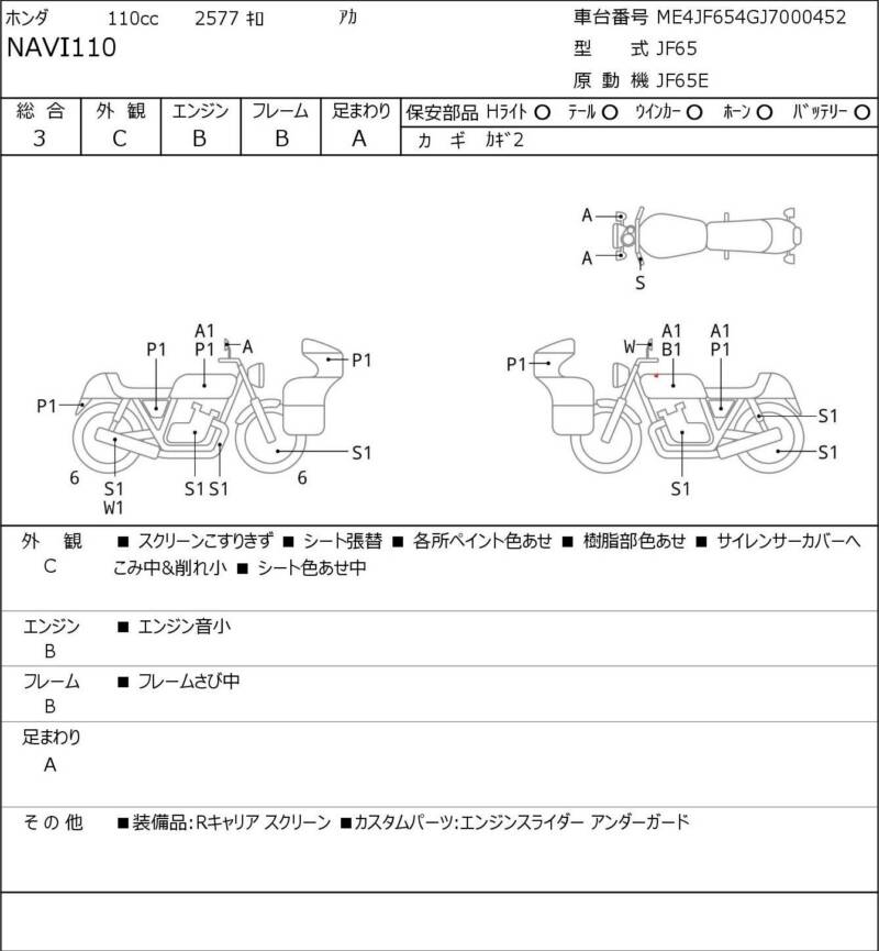 Карта повреждений