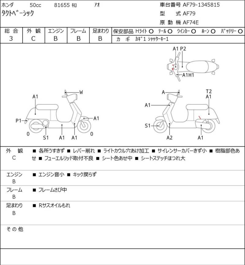 Карта повреждений