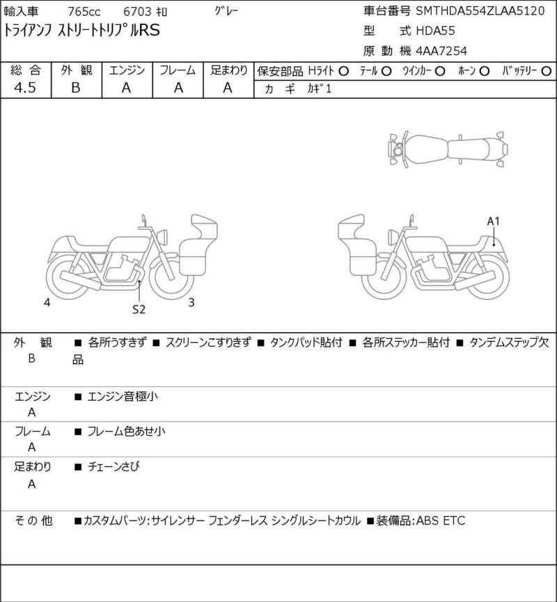 Карта повреждений