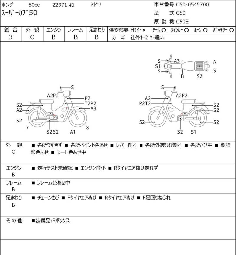 Карта повреждений