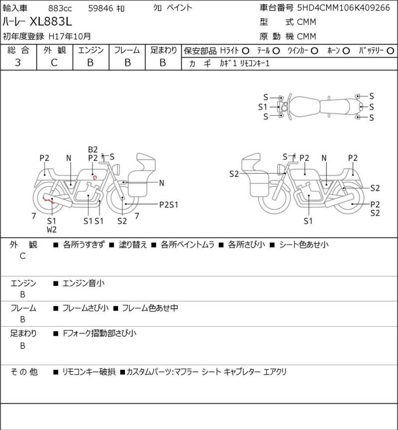 Карта повреждений