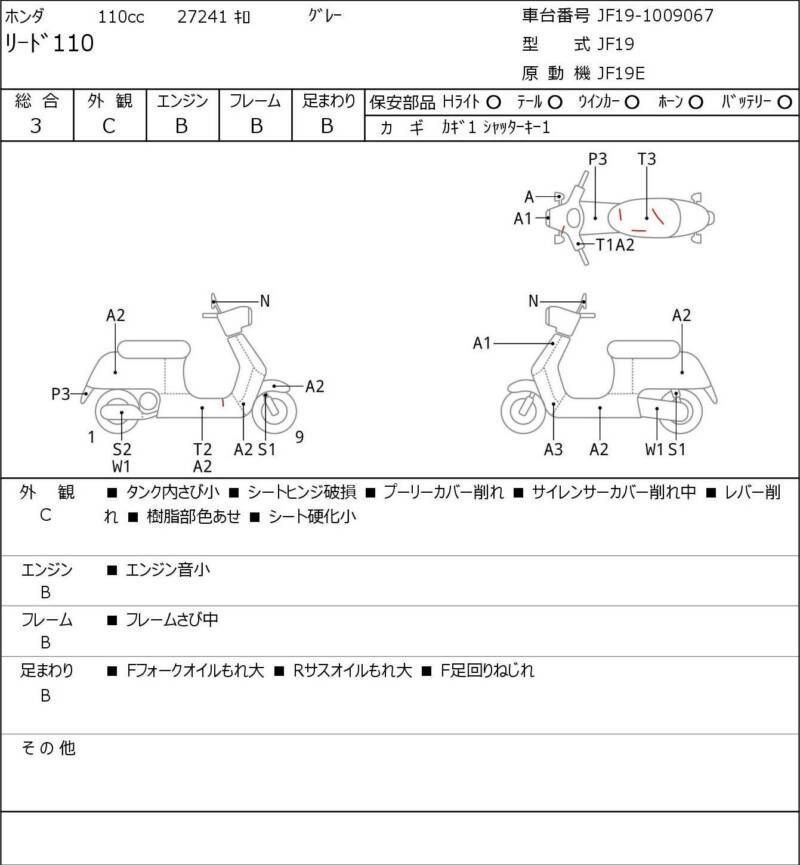 Карта повреждений