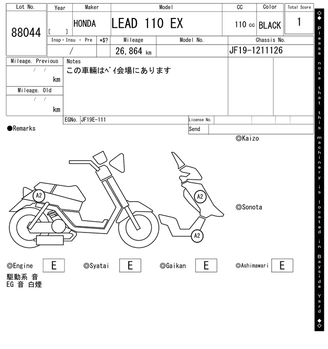 Карта повреждений