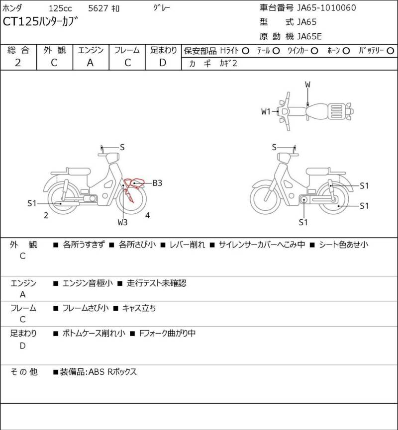 Карта повреждений