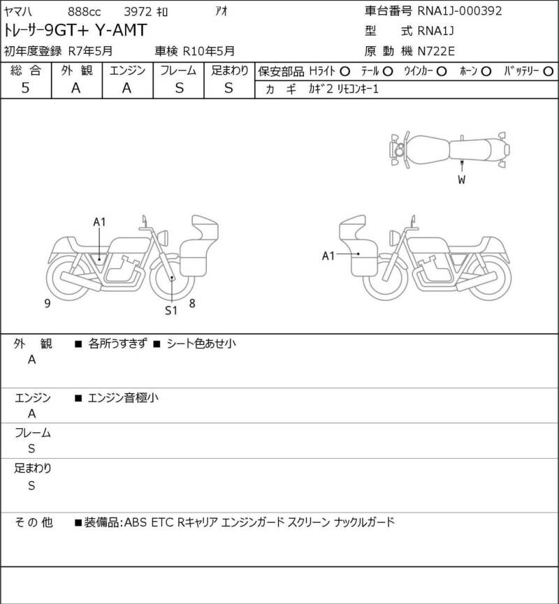 Карта повреждений