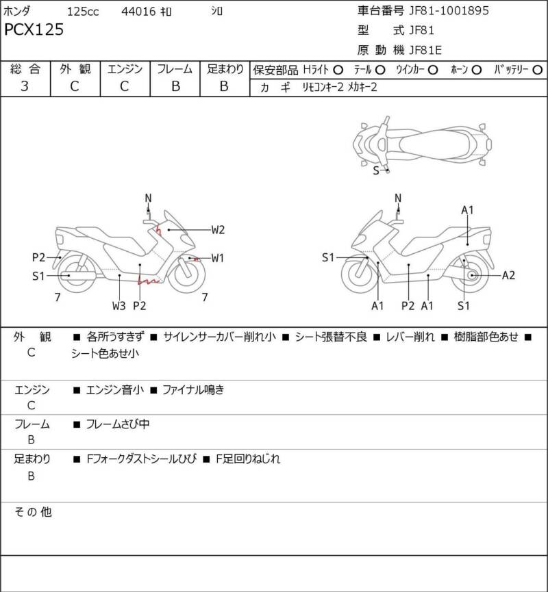 Карта повреждений