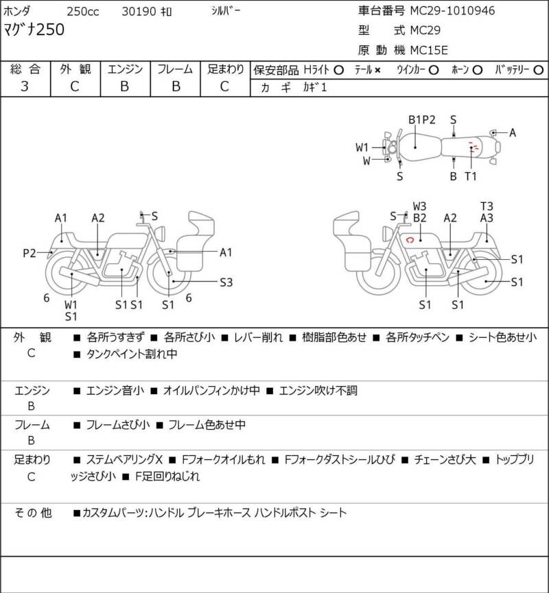 Карта повреждений