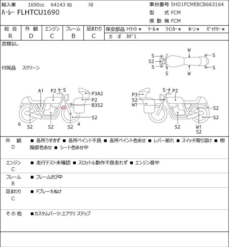 Карта повреждений