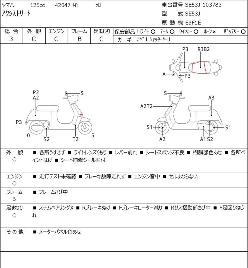 Карта повреждений