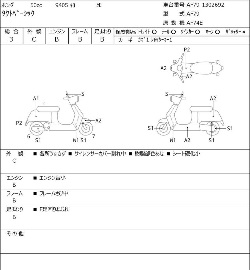 Карта повреждений