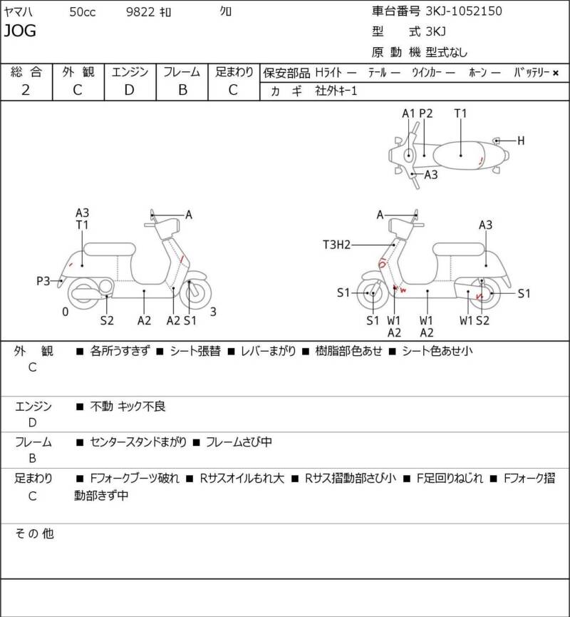 Карта повреждений