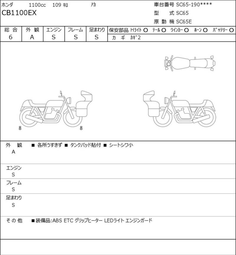 Карта повреждений