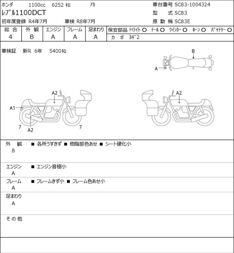 Карта повреждений