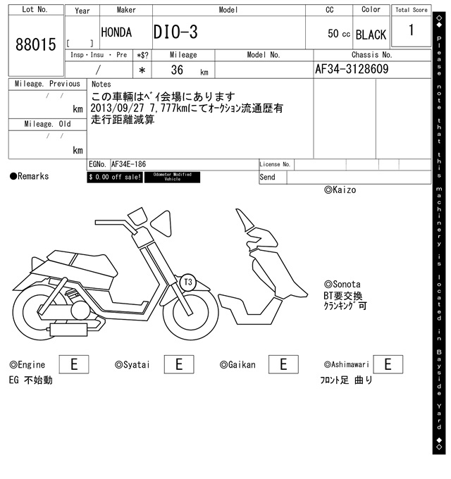 Карта повреждений