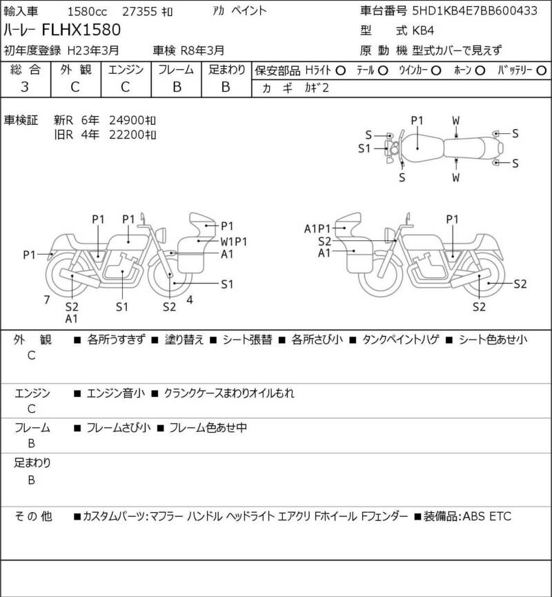 Карта повреждений