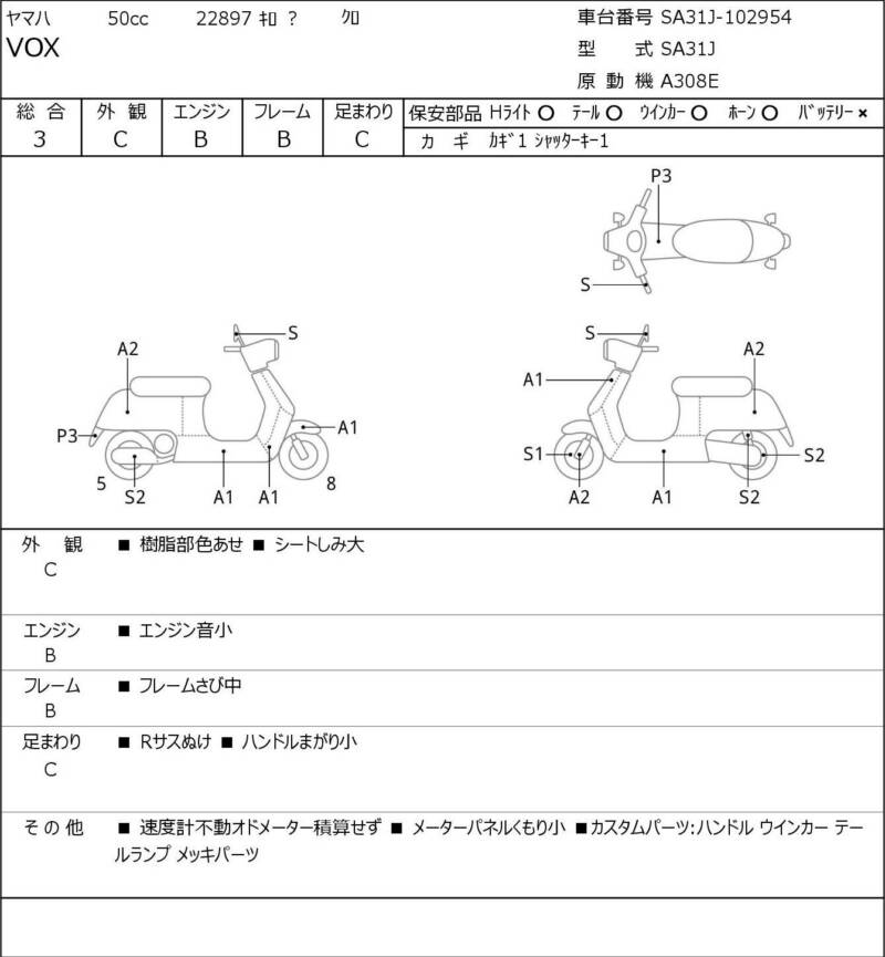 Карта повреждений