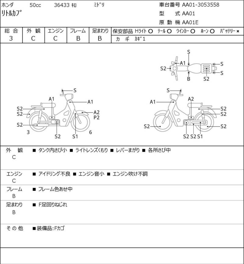 Карта повреждений