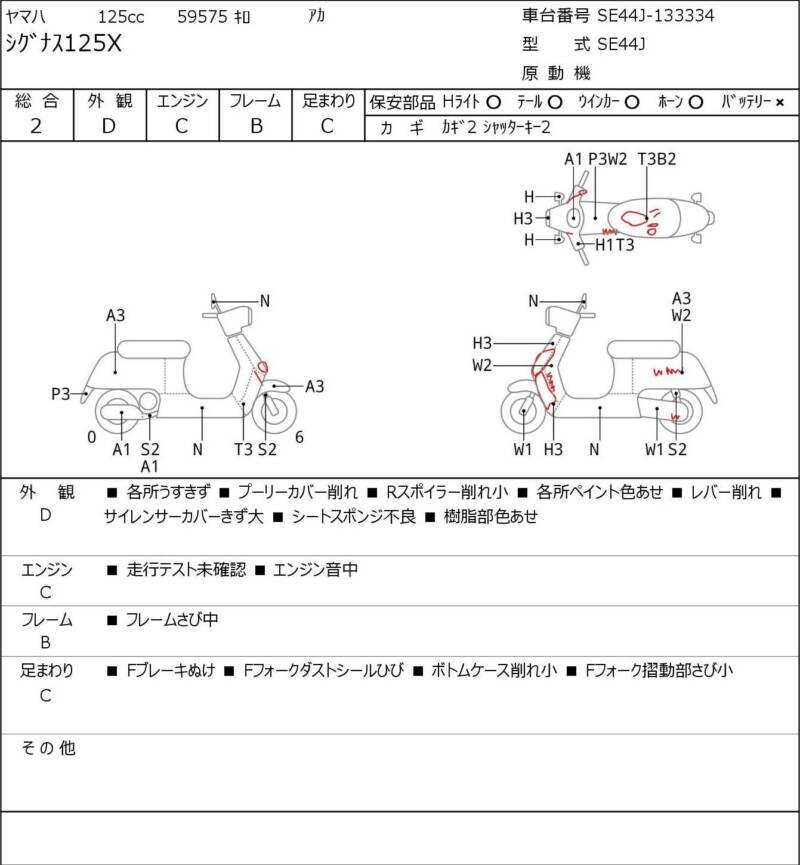 Карта повреждений