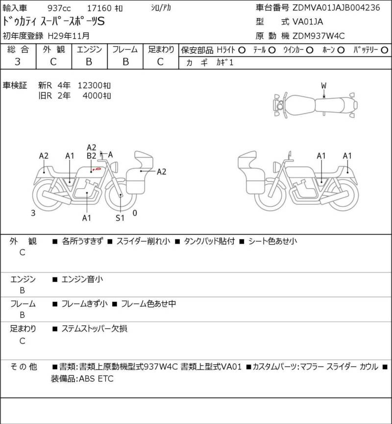 Карта повреждений