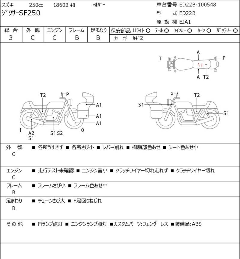 Карта повреждений