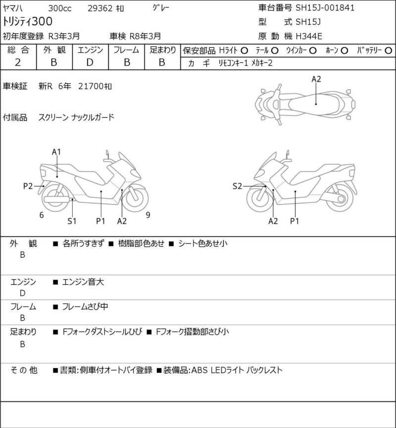 Карта повреждений