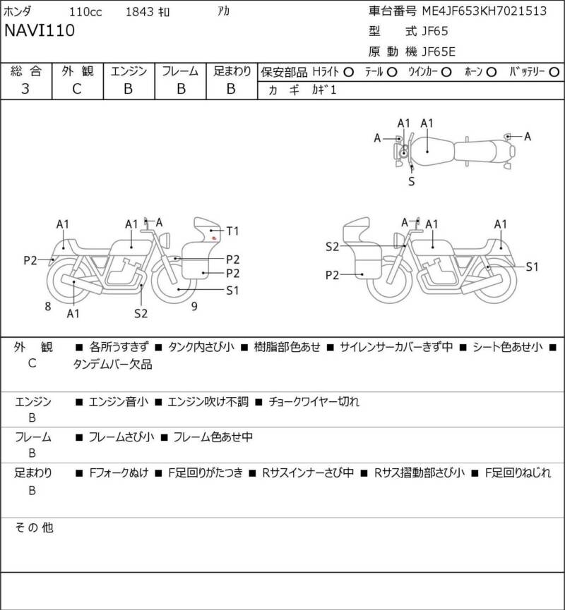 Карта повреждений