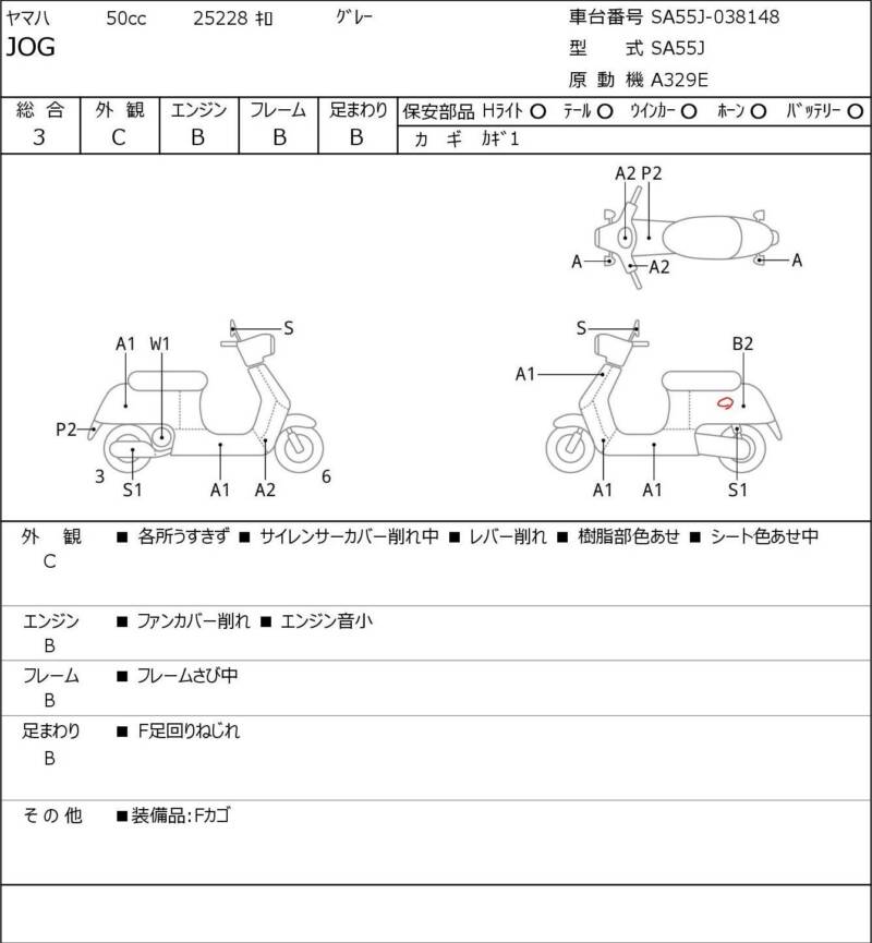 Карта повреждений